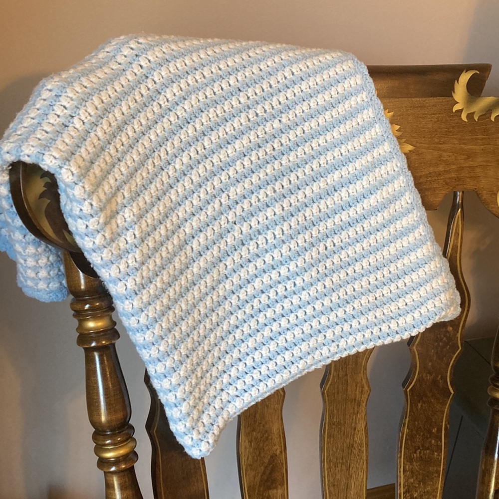 Infant Boy hand made blanket